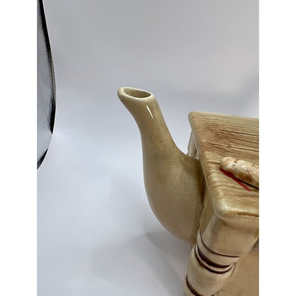 Rare Sunshine Ceramics LTD 1987 Baking Day Teapot England - Picture 6 of 15